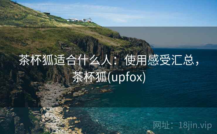 茶杯狐适合什么人：使用感受汇总，茶杯狐(upfox)